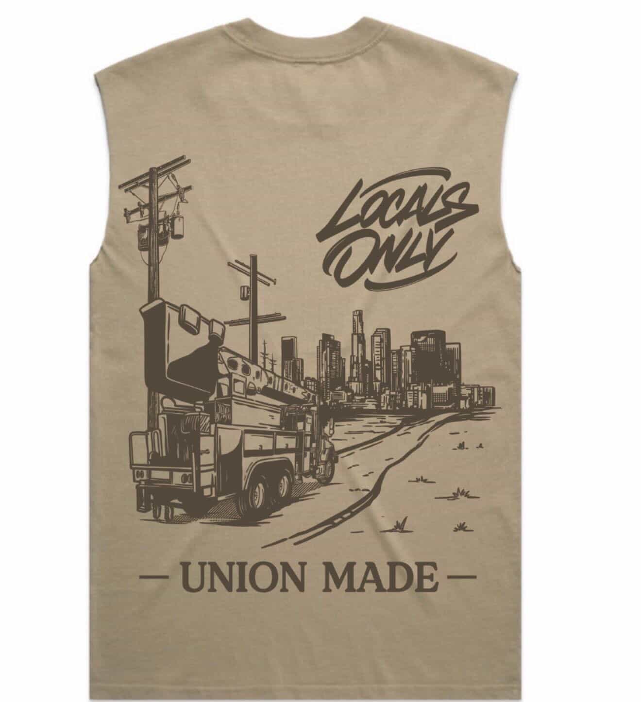 Union made cutoff Shirt